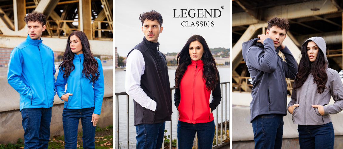 Legend Classics Softshells – Modern Look, Ultimate Protection!
Discounted softshells available from stock and exciting new arrivals coming soon.